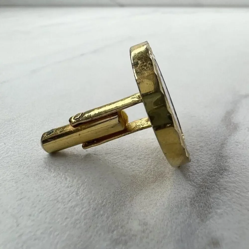 Vintage 1780 1980 Bicentennial Single Cufflink